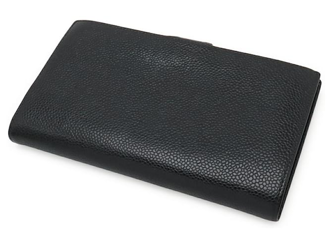 Chanel Coco Mark Long Wallet Schwarz - Ansicht 3