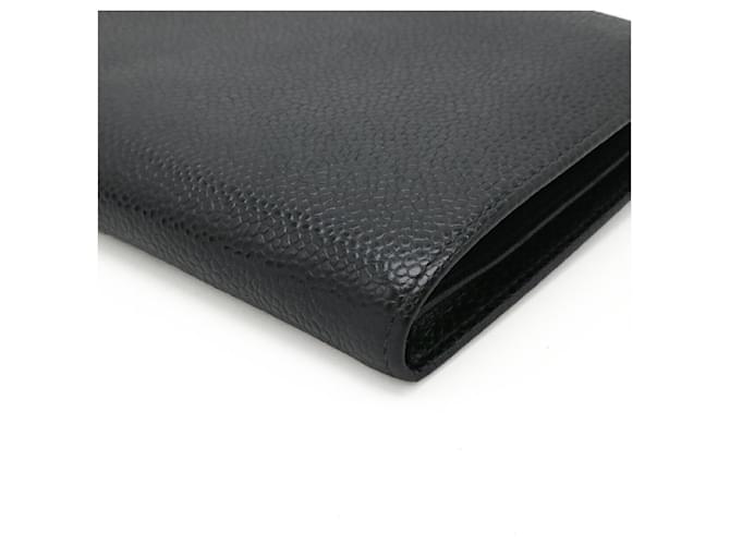 Chanel Coco Mark Long Wallet Schwarz - Ansicht 4