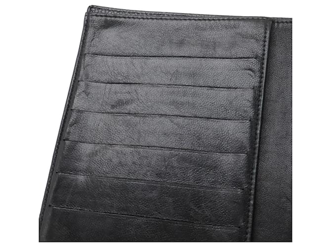Chanel Coco Mark Long Wallet Schwarz - Ansicht 6