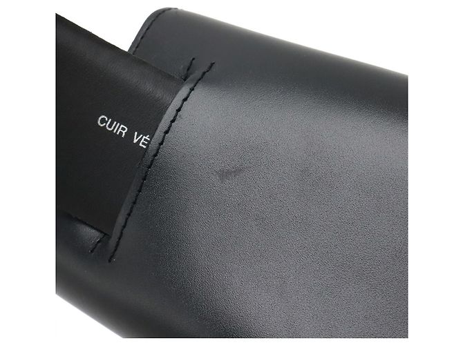 Chanel 2.55 Borsa cintura in pelle nera Nero - vista 5
