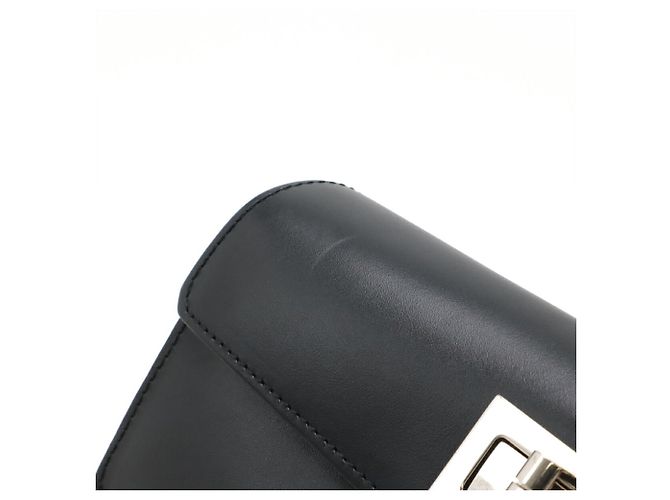 Chanel 2.55 Borsa cintura in pelle nera Nero - vista 6