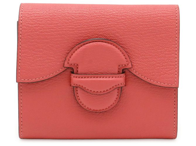 Hermès Hermes Bi-fold Wallet Rose Azalee Pink - Ansicht 2