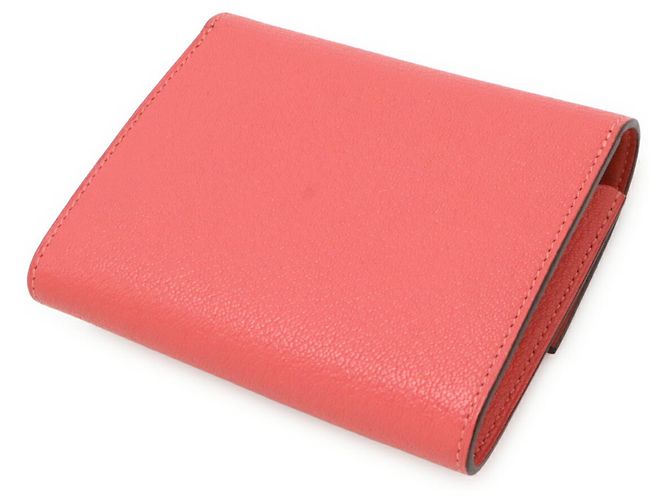 Hermès Hermes Bi-fold Wallet Rose Azalee Pink - Ansicht 3
