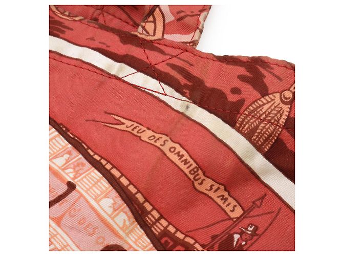 Hermès Borsa Tote Hermes Silky Pop Eco Bag Rosso Multicolore - vista 8