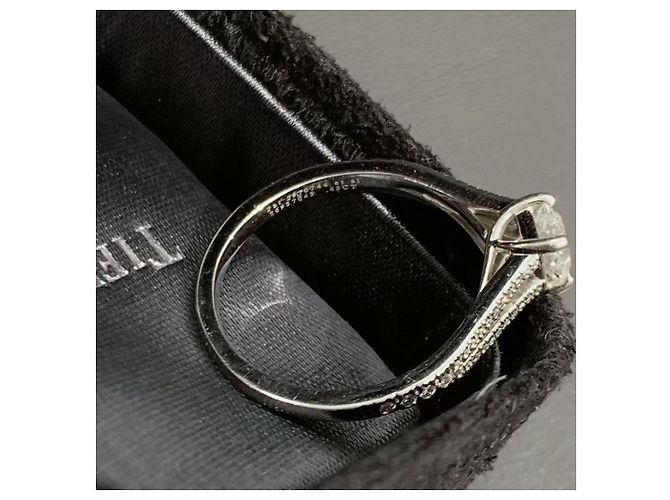Anello di diamanti Tiffany & Co. Lucida Argento - vista 5