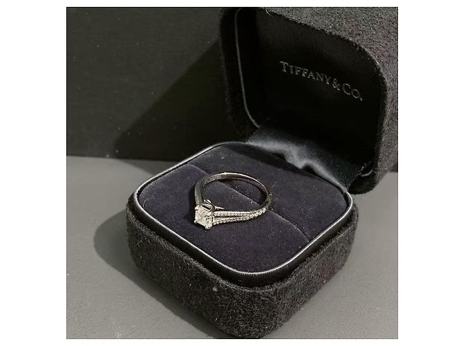 Anello di diamanti Tiffany & Co. Lucida Argento - vista 6