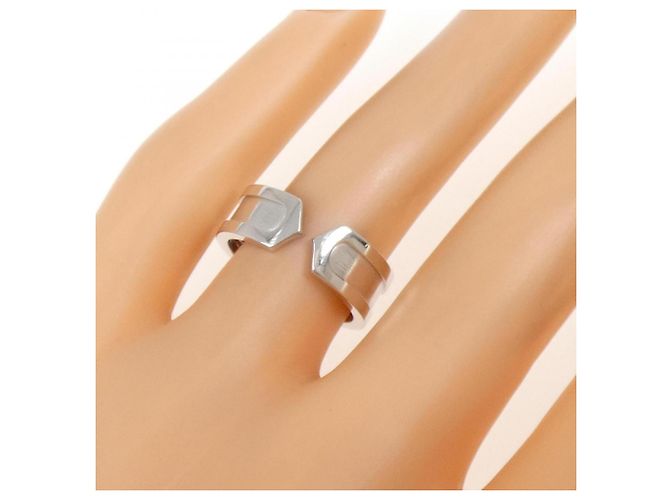 Cartier C2 Small Ring aus Weißgold Golden - Ansicht 4