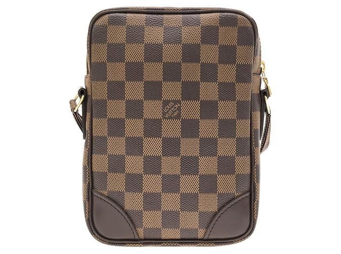 Borsa a tracolla Louis Vuitton Damier Amazon Marrone - vista 2