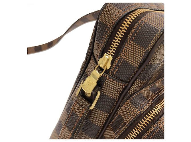 Borsa a tracolla Louis Vuitton Damier Amazon Marrone - vista 6
