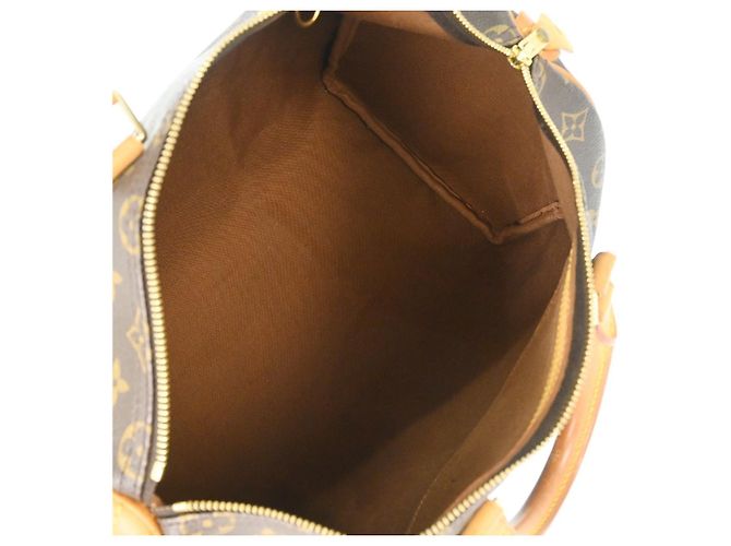 Louis Vuitton Speedy Monogram Canvas 35 Marrone - vista 3