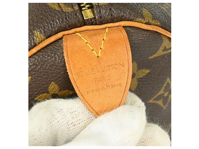 Louis Vuitton Speedy Monogram Canvas 35 Marrone - vista 4