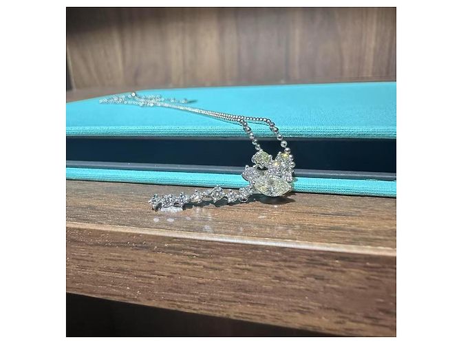 Collana Tasaki Tanichi Pure Diamond Set Argento - vista 3