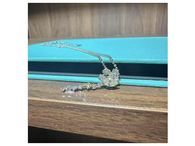 Collana Tasaki Tanichi Pure Diamond Set Argento - vista 4