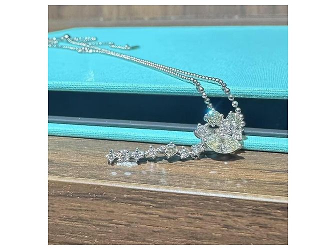 Collana Tasaki Tanichi Pure Diamond Set Argento - vista 6