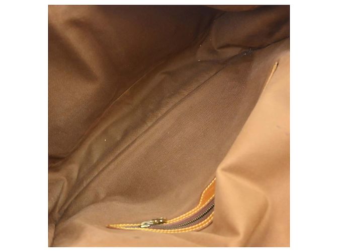 Louis Vuitton Sac Gibeciere Messenger Bag Monogram Canvas GM Marrone - vista 3