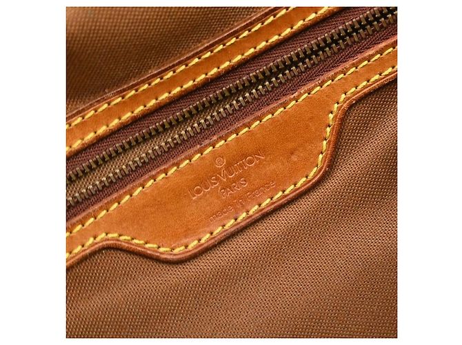 Louis Vuitton Sac Gibeciere Messenger Bag Monogram Canvas GM Marrone - vista 4