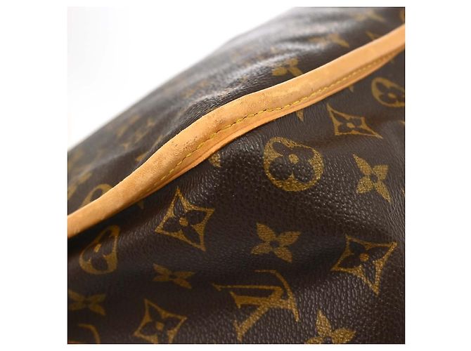 Louis Vuitton Sac Gibeciere Messenger Bag Monogram Canvas GM Marrone - vista 7