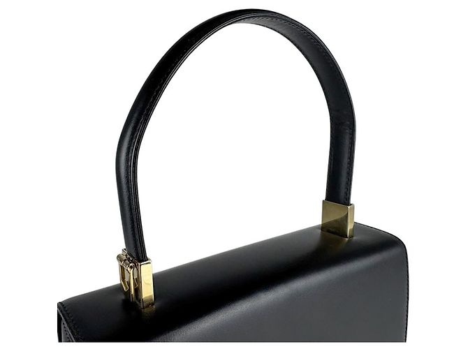 Borsa a tracolla in pelle Salvatore Ferragamo Nero - vista 10