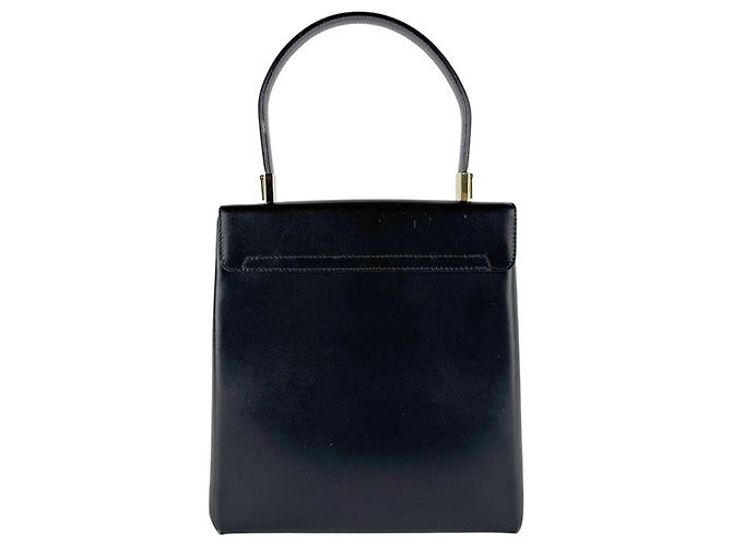 Borsa a tracolla in pelle Salvatore Ferragamo Nero - vista 3