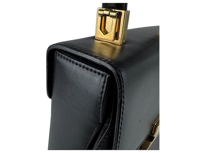 Borsa a tracolla in pelle Salvatore Ferragamo Nero - vista 6