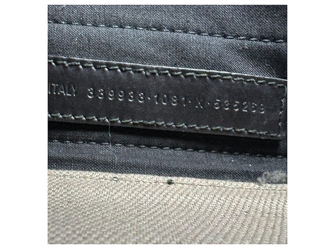 Borsa Cabas S Balenciaga Blu Navy Nero Crudo - vista 13