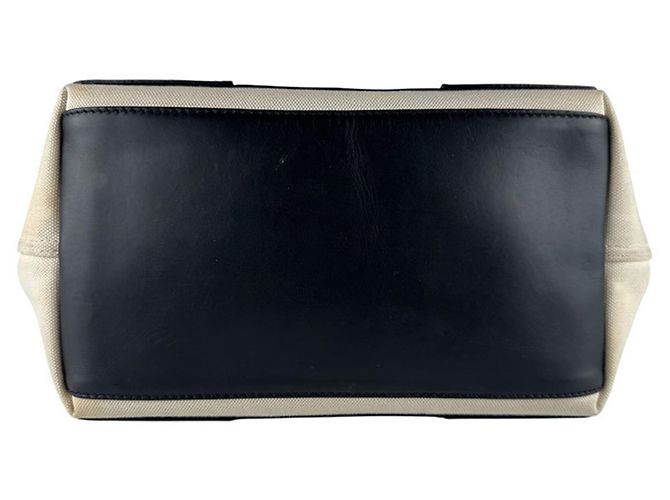 Borsa Cabas S Balenciaga Blu Navy Nero Crudo - vista 4