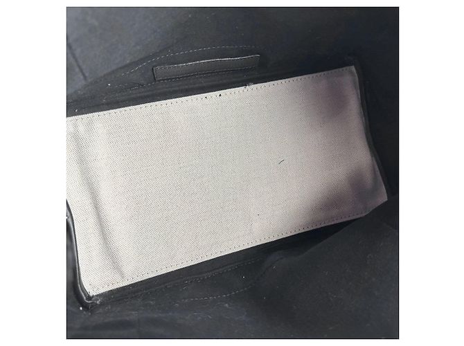 Borsa Cabas S Balenciaga Blu Navy Nero Crudo - vista 5