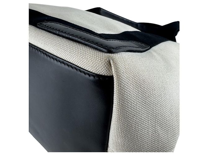Borsa Cabas S Balenciaga Blu Navy Nero Crudo - vista 9