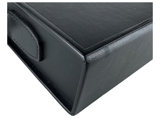 Borsa a tracolla in pelle nera Fendi Nero - vista 8
