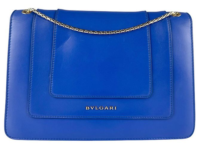 Bulgari Bvlgari Serpenti Forever Schultertasche Blau - Ansicht 3
