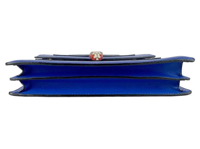 Bulgari Bvlgari Serpenti Forever Schultertasche Blau - Ansicht 4