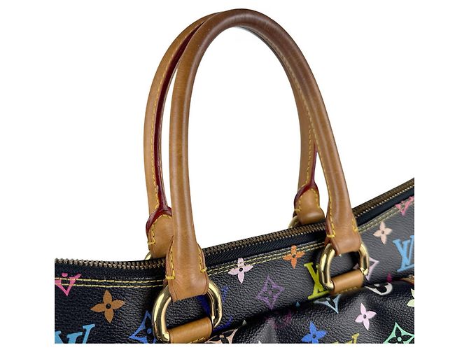 Borsa a Spalla Louis Vuitton Multicolor Monogram Nero Multicolore - vista 10