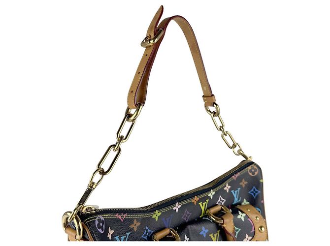 Borsa a Spalla Louis Vuitton Multicolor Monogram Nero Multicolore - vista 11