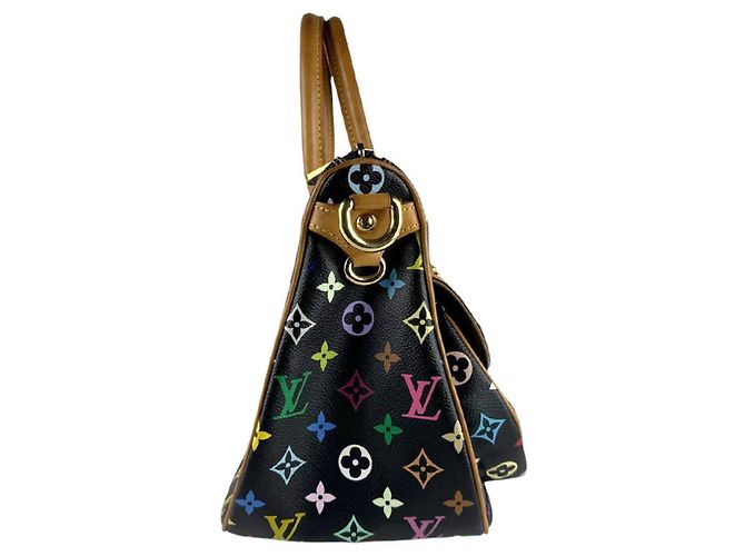 Borsa a Spalla Louis Vuitton Multicolor Monogram Nero Multicolore - vista 2