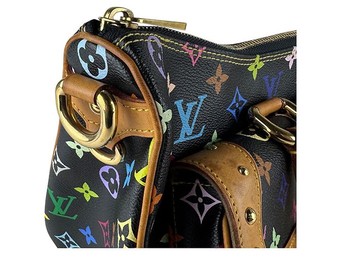 Borsa a Spalla Louis Vuitton Multicolor Monogram Nero Multicolore - vista 6