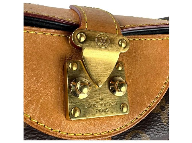 Borsa a Spalla Louis Vuitton Monogram Marrone Monogramma - vista 12