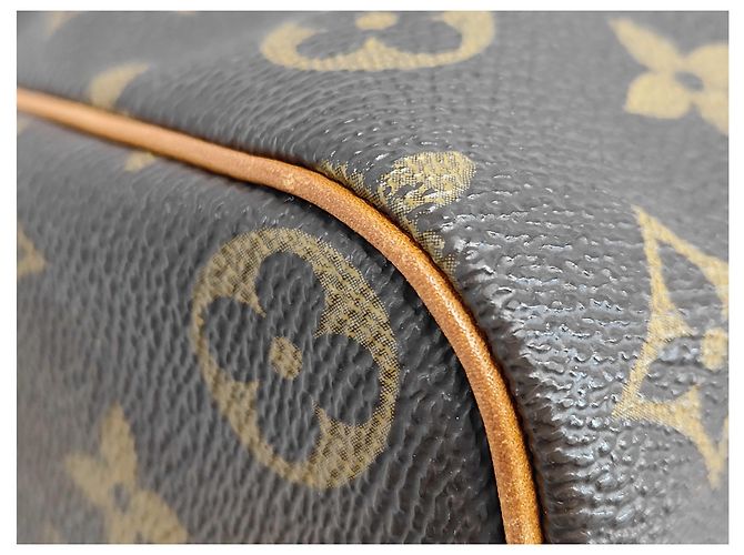 Borsa Louis Vuitton Speedy Monogram Canvas 35 Marrone - vista 6