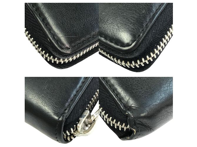 Saint Laurent Long Wallet Schwarz - Ansicht 6