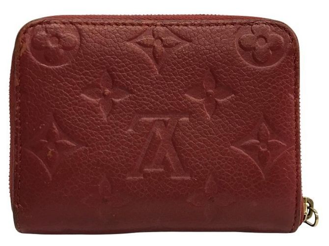 Cartera Zippy Coin Purse Monogram Empreinte Louis Vuitton Roja - vista 2