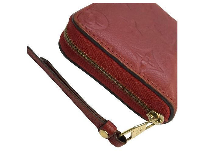Cartera Zippy Coin Purse Monogram Empreinte Louis Vuitton Roja - vista 4