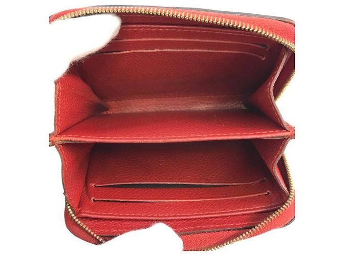Cartera Zippy Coin Purse Monogram Empreinte Louis Vuitton Roja - vista 7