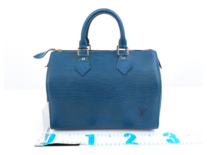 Borsa Louis Vuitton Speedy in pelle Epi 30 - vista 2