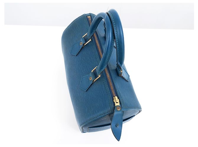 Borsa Louis Vuitton Speedy in pelle Epi 30 - vista 3