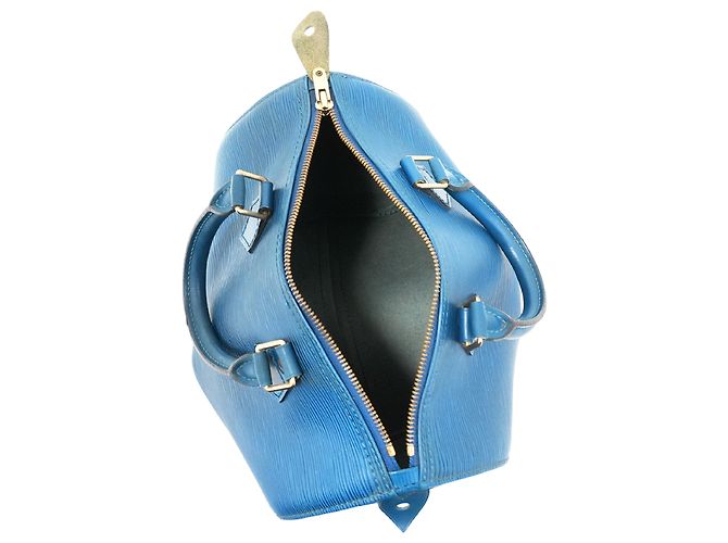 Borsa Louis Vuitton Speedy in pelle Epi 30 - vista 4