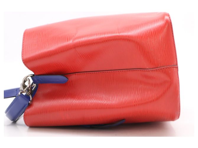 Louis Vuitton Neo Neo in pelle Epi rossa e blu MM Multicolore - vista 3