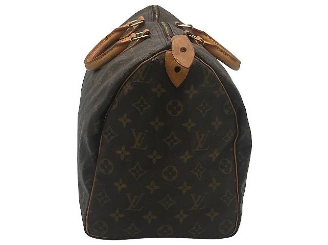 Borsa Louis Vuitton Speedy Monogram Canvas 40 Marrone - vista 4
