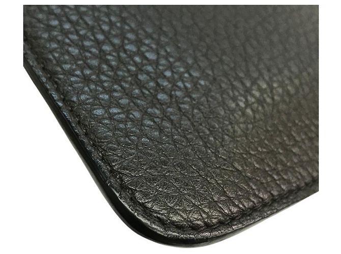 Clutch Fendi in pelle nera Nero - vista 4