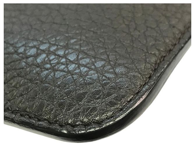 Clutch Fendi in pelle nera Nero - vista 5