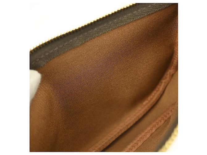 Louis Vuitton Mini pochette accessoires Canvas Mini Castaño - vista 3