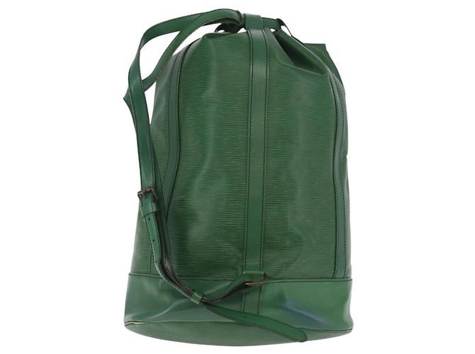 Louis Vuitton Randonnee Epi Leather GM Verde - vista 2